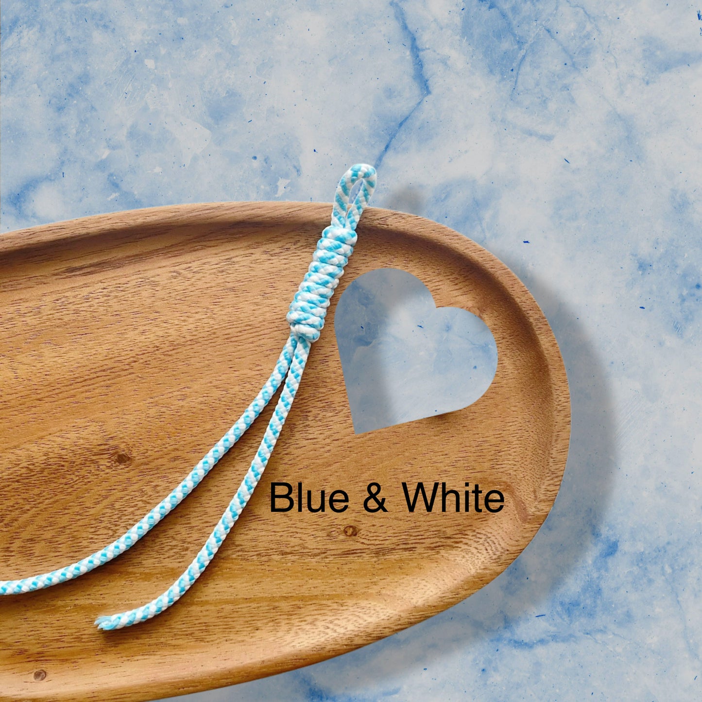 Personalized Paracord Lanyard Keychain — Custom Name Keychain with Letter Beads