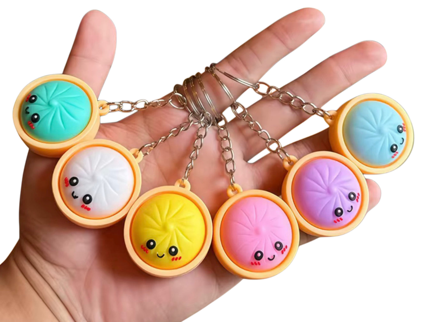 Dumpling Keychain